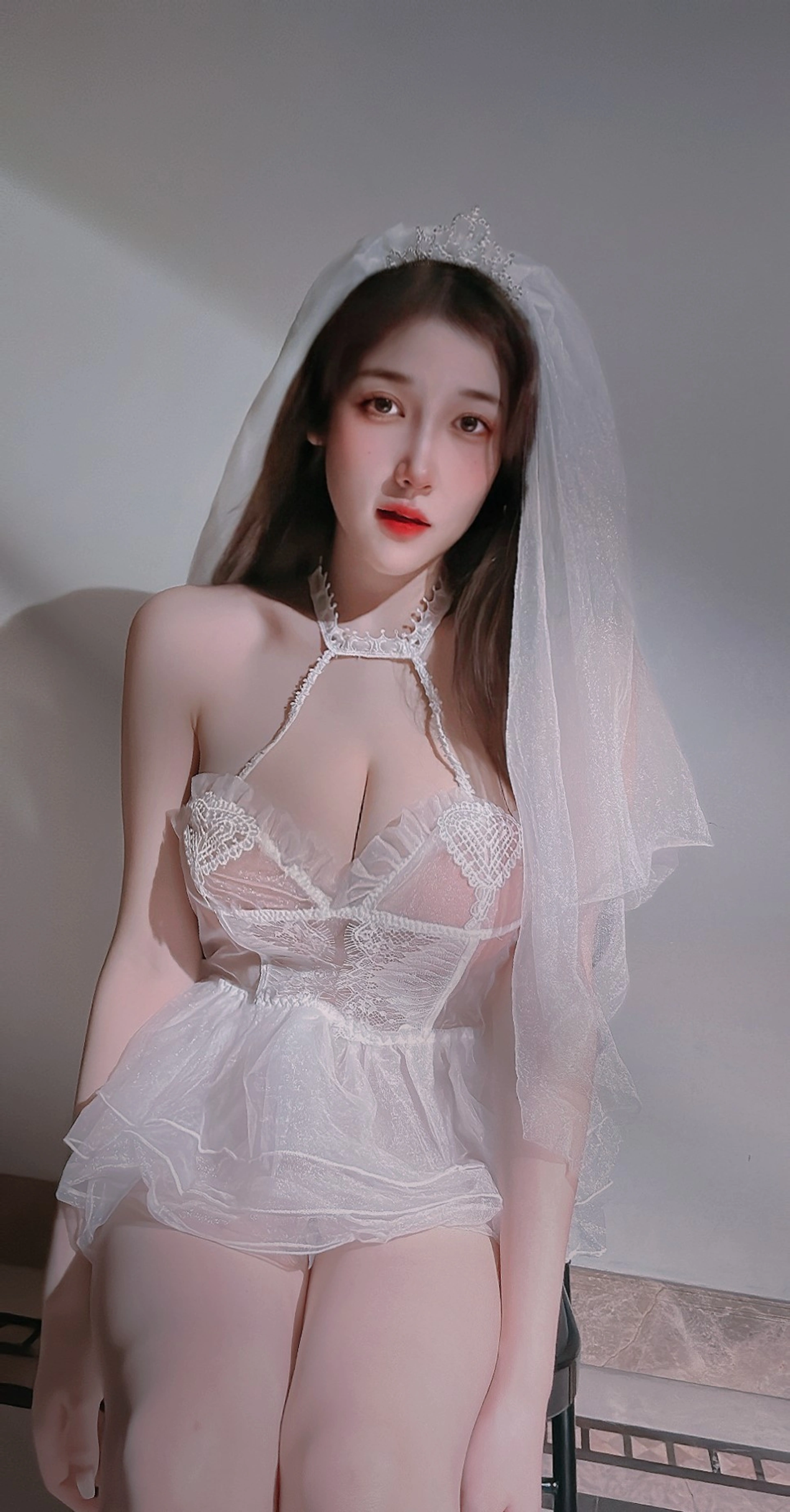 004.可可西yyy – 微密圈系列 纯情婚纱下的RQ 0